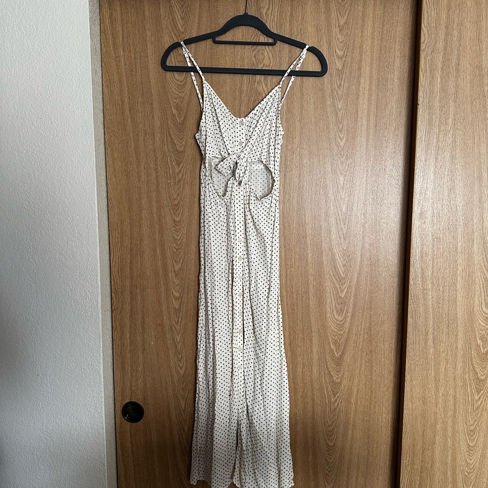 Star Maxi Dress with Bow Detail
